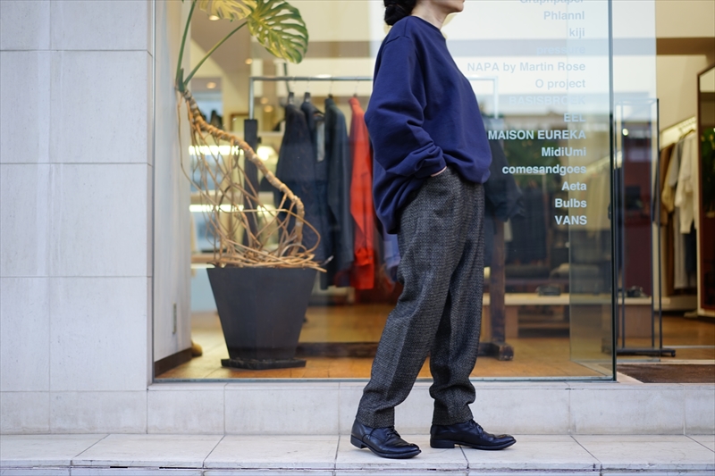 CAMIEL FORTGENS(カミエルフォートヘンス) CF.12.02.01. CREW NECK