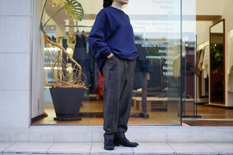 CAMIEL FORTGENS(カミエルフォートヘンス) CF.12.02.01. CREW NECK 
