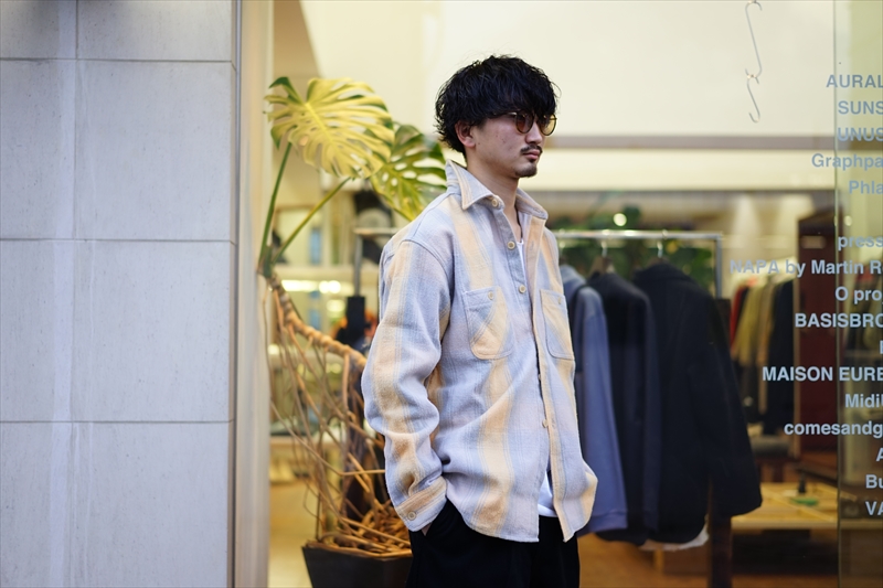 UNUSED(アンユーズド)21AW Collectionの新作、Check Shirt(US2094