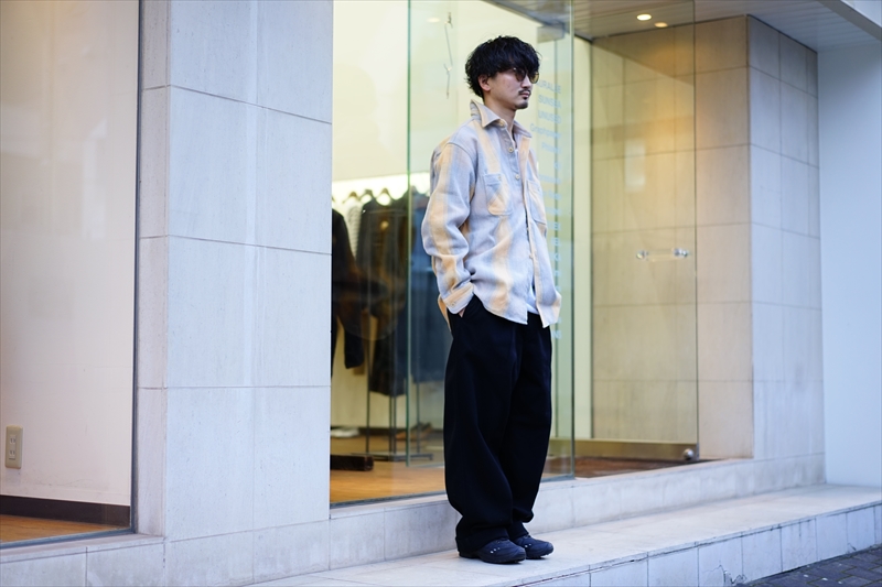 UNUSED(アンユーズド)21AW Collectionの新作、Check Shirt(US2094 ...