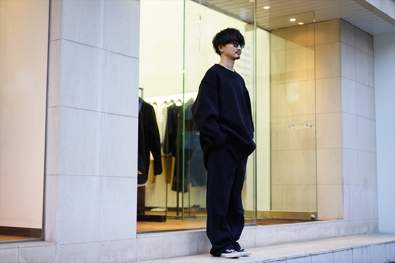 SUNSEA(サンシー)21AW Collectionの新作、Micro Herringbone Wide