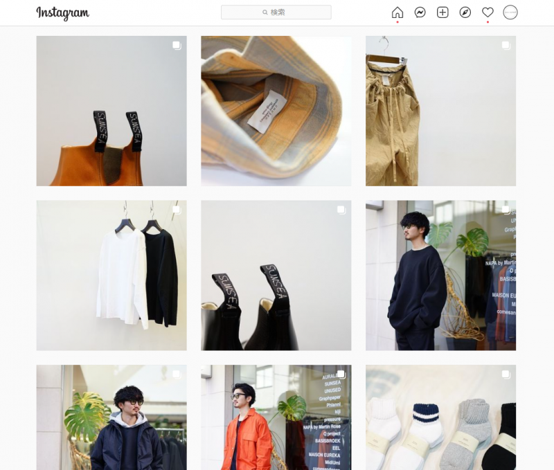 SUNSEA(サンシー)21AW Collectionの新作、Micro Herringbone