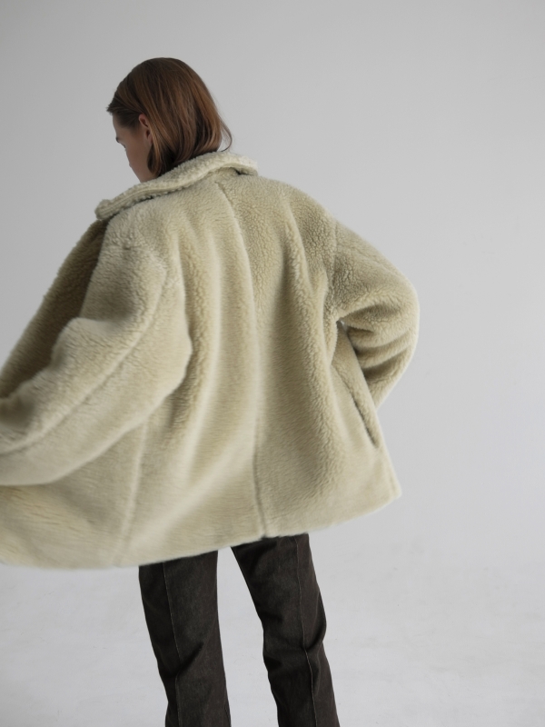 オーラリー21aw ボアブルゾン ジャケット コート オーラリー21aw ボアブルゾン ジャケット コート
