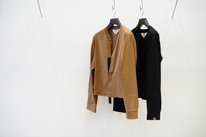 SUNSEA(サンシー)の新作、T-Shirt Customized Cardigan/MOCHAを