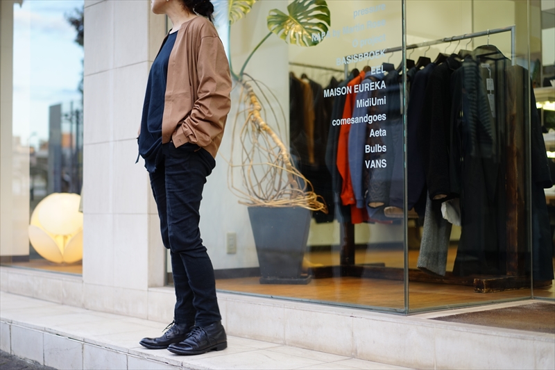 SUNSEA(サンシー)の新作、T-Shirt Customized Cardigan/MOCHAを