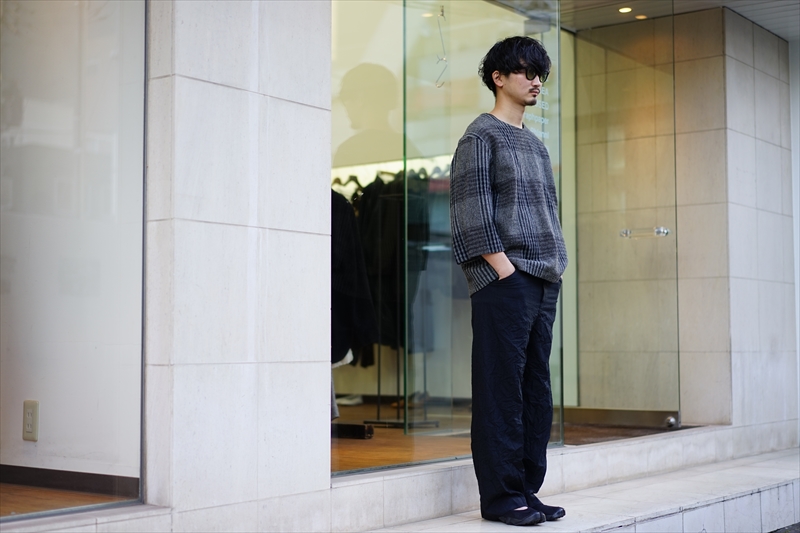 SUNSEA(サンシー)21AW Collectionの新作、Micro Herringbone Wide