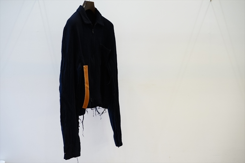 SUNSEA(サンシー)21AW Collectionの新作、Shrinkage Blouson/Shrinkage