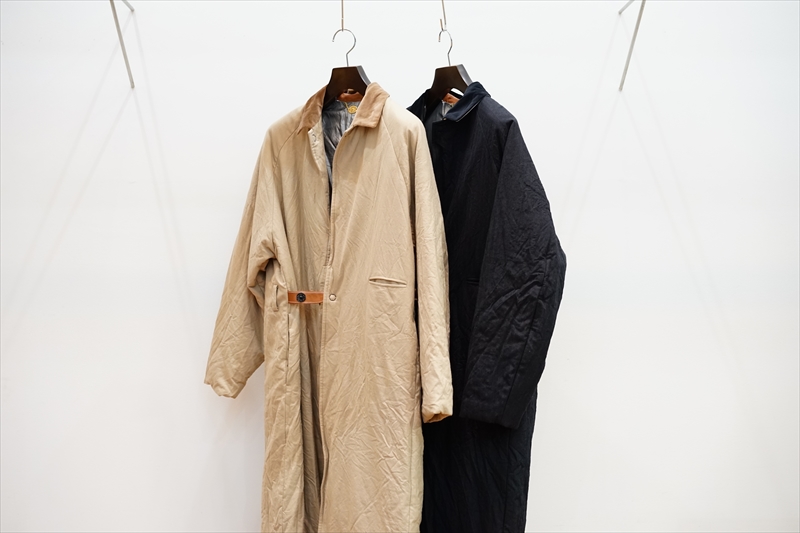 SUNSEA(サンシー)21AW Collectionの新作、Rigid Wool Coat/Beige Micro