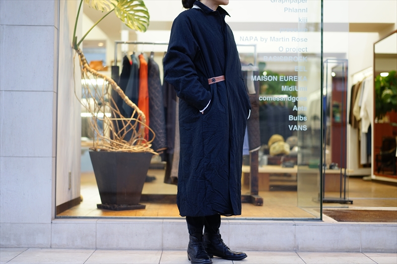 たなぽんsunsea プリマロフトコート　サイズ3 リバーシブル ENGINEERED GARMENTS】プリマロフト リバーシブルコート たな