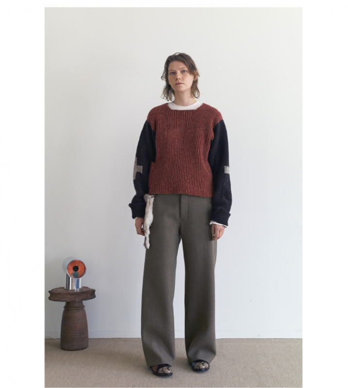 SUNSEA(サンシー)21AW Collectionの新作、Rabbit Fur 尻皮/Naturalのご