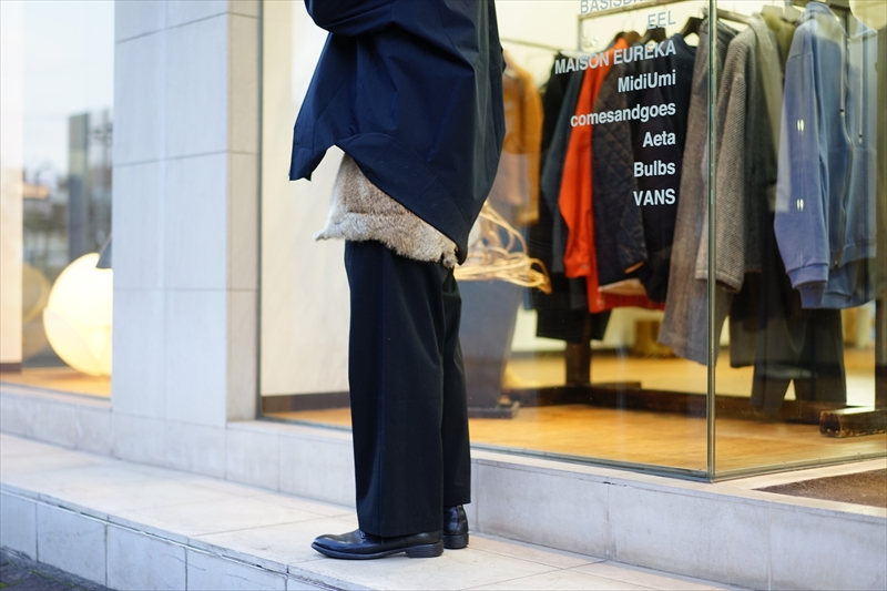SUNSEA(サンシー)21AW Collectionの新作、Rabbit Fur 尻皮/Naturalを
