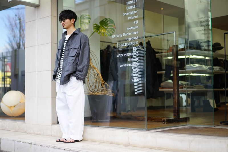 Graphpaper(グラフペーパー)22SS Collectionの新作、Cotton