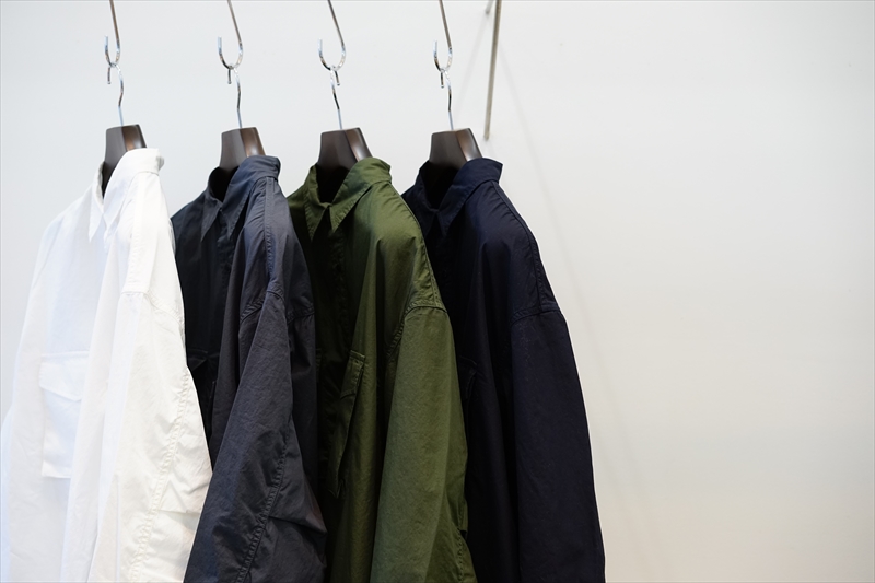 Graphpaper(グラフペーパー)22SS Collectionの新作、Garment Dyed