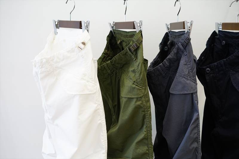 Graphpaper(グラフペーパー)の新作、Garment Dyed Poplin