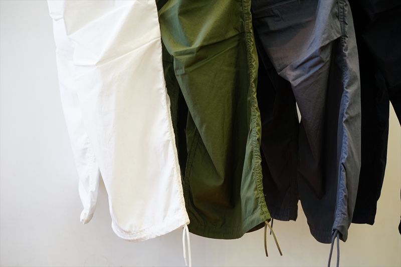 Graphpaper(グラフペーパー)の新作、Garment Dyed Poplin