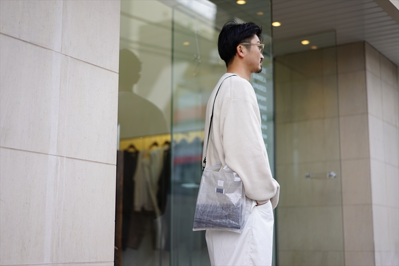 グラフペーパー Suvin Loose Rib Crew Neck Knit Graphpaper(グラフペーパー) / SUVIN LOOSE RIB CREW NECK KNIT