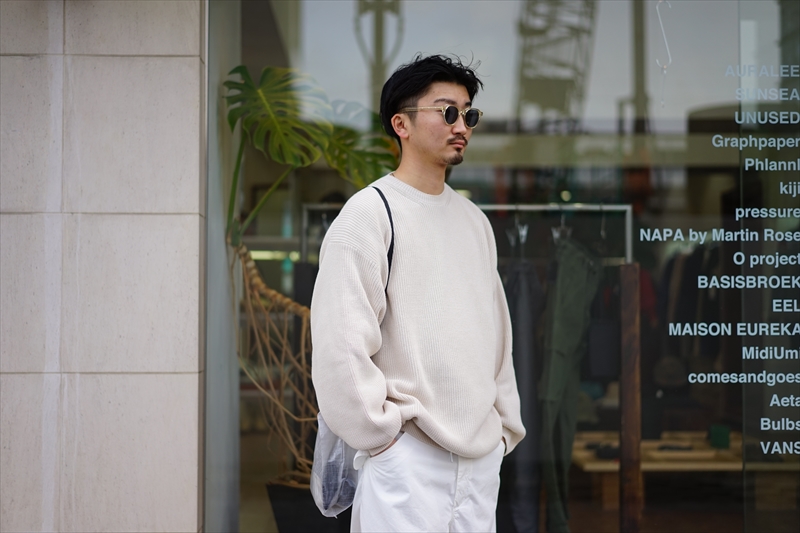 Graphpaper(グラフペーパー)22SS Collectionの新作、Suvin Loose Graphpaper(グラフペーパー)22SS Collectionの新作、Suvin Loose