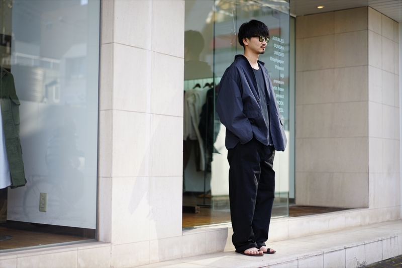 Graphpaper(グラフペーパー)22SS Collectionの新作、Garment Dyed