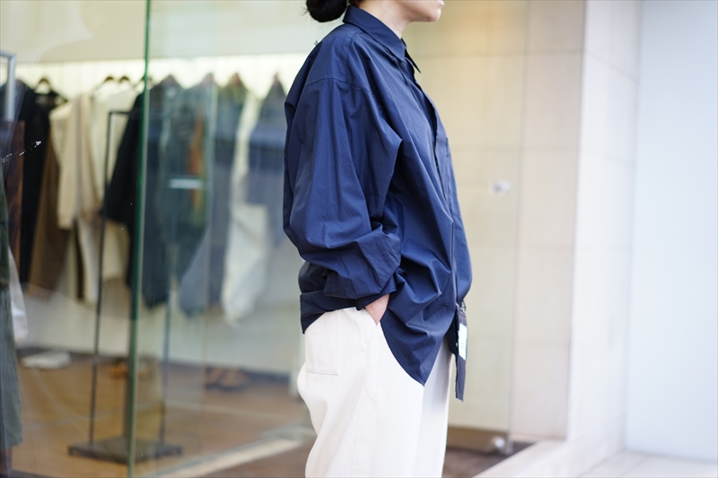 Graphpaper(グラフペーパー)の新作、Broad L/S Oversized Regular