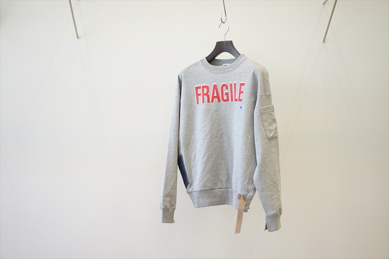 SUNSEA fragile スウェット 22ss | nate-hospital.com