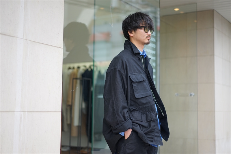Graphpaper(グラフペーパー)22SS Basic Collectionの新作、Broad L/S