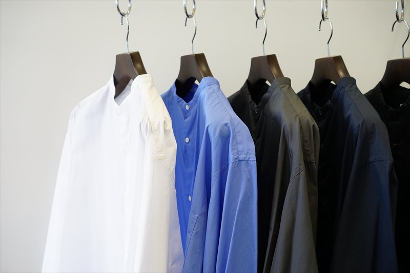 Graphpaper(グラフペーパー)22SS Basic Collectionの新作、Broad L/S