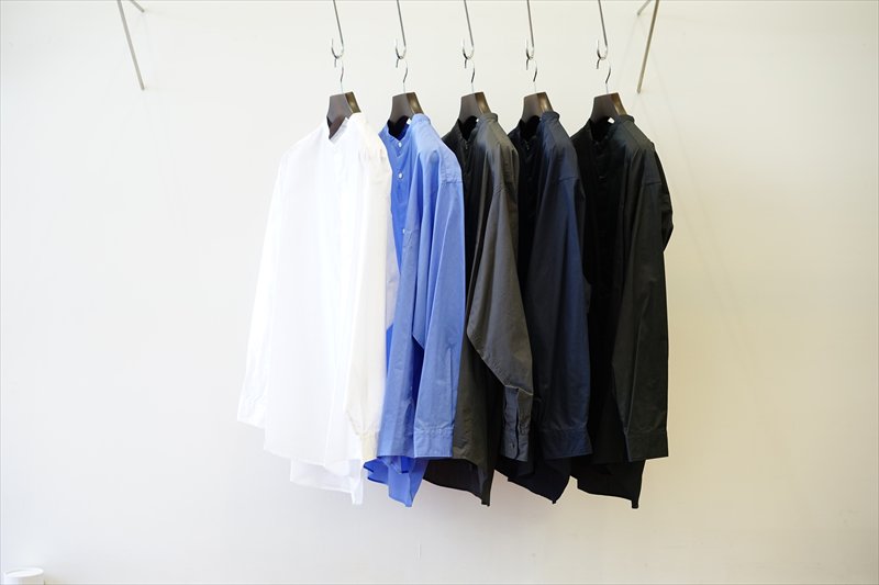 Graphpaper(グラフペーパー)22SS Basic Collectionの新作、Broad L/S