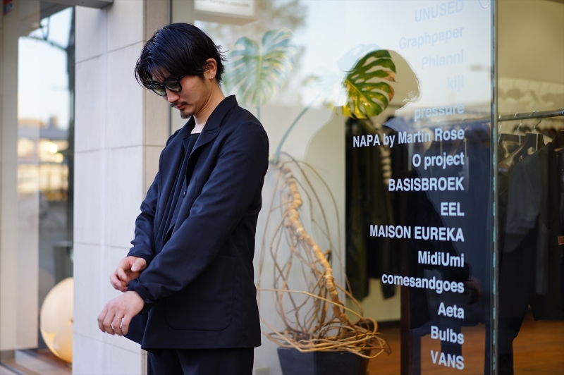 SUNSEA(サンシー)22SS Collectionの新作、 N.M Oxford w/耳 SUNSEA(サンシー)22SS Collectionの新作、 N.M Oxford w/耳