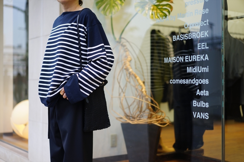 SUNSEA(サンシー)の新作、N.M Oxford w/耳 STRAIGHT Pants/BKを SUNSEA(サンシー)の新作、N.M Oxford w/耳 STRAIGHT Pants/BKを