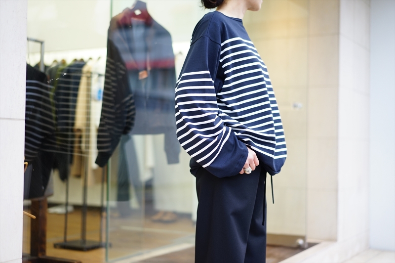 SUNSEA(サンシー)の新作、N.M Oxford w/耳 STRAIGHT Pants/BKを SUNSEA(サンシー)の新作、N.M Oxford w/耳 STRAIGHT Pants/BKを