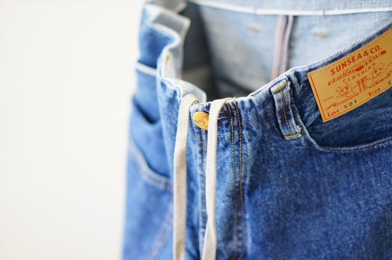SUNSEA サンシー 22SS ALTANATING DENIM デニムパンツ 3