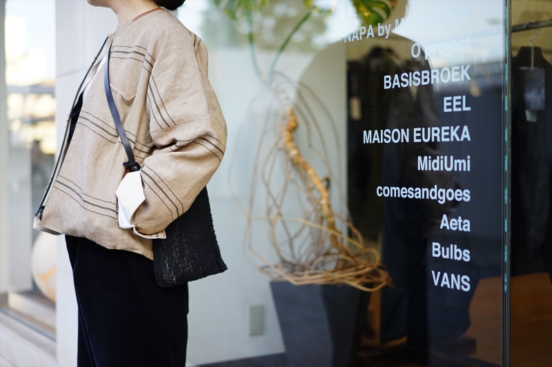 SUNSEA(サンシー)の新作、Bangladesh Morse Linen w/耳 Blouson SUNSEA(サンシー)の新作、Bangladesh Morse Linen w/耳 Blouson