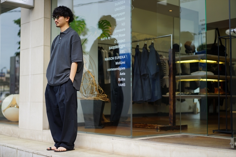 Graphpaper(グラフペーパー)22SS Collectionの新作、Cotton