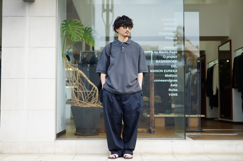 Graphpaper(グラフペーパー)22SS Collectionの新作、Cotton