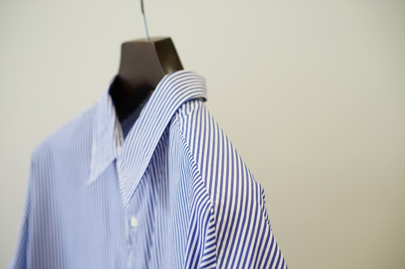Graphpaper(グラフペーパー)の新作、 Broad Stripe S/S Oversized 