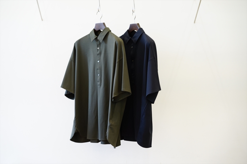 Graphpaper Viscose Ponte セットアップ Graphpaper / スポットアイテム入荷 “Viscose Ponte L/S Yoke
