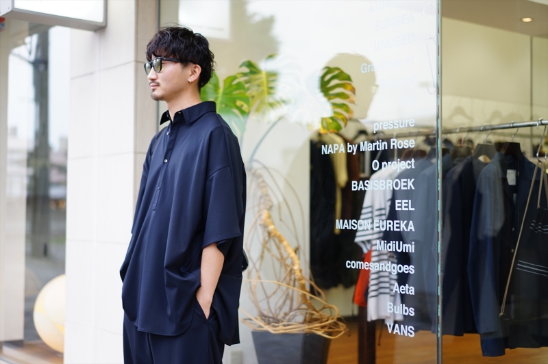 Graphpaper 22SS Viscose Ponte セットアップ-
