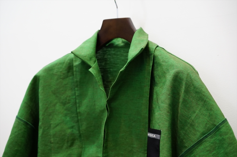 大人気定番商品 Bangladesh Shirt Shrimp Fried w/耳 Linen トップス