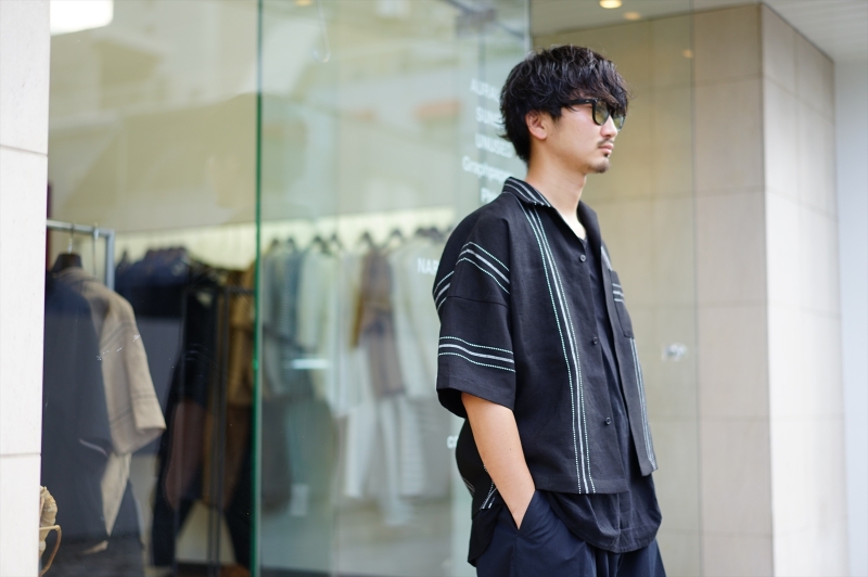 SUNSEA(サンシー)22SS Collectionの新作、 Bangladesh Linen w/耳  