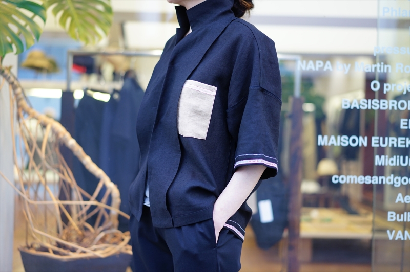 男性女性問わずお薦めのリネンシャツ、SUNSEA(サンシー)の新作