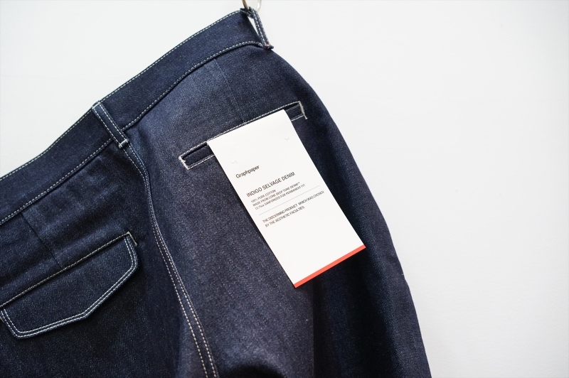 Graphpaper(グラフペーパー)22AW Collectionの新作、Selvage Denim Two
