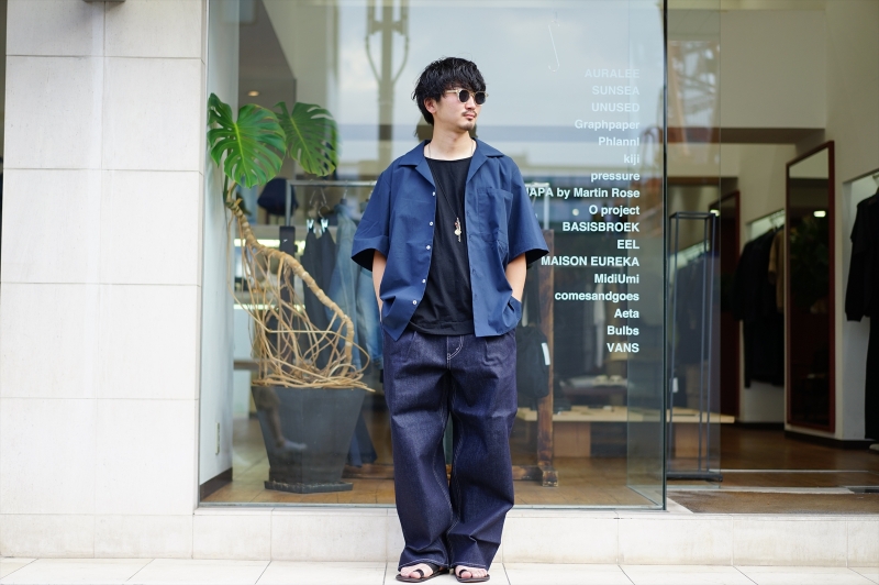 Graphpaper(グラフペーパー)22AW Collectionの新作、Selvage Denim Two 