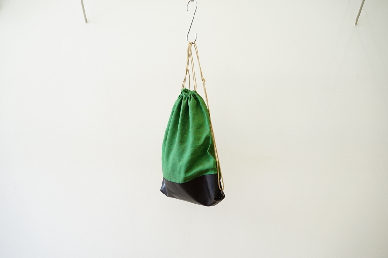 真夏に持ちたいGreenが綺麗なSUNSEA(サンシー)のナップサックを