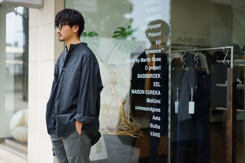 Graphpaper(グラフペーパー)の新作、Stretch Typewriter Slim Chef