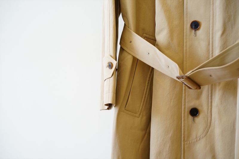 AEDDY Soutien collar long coat ブラウン shiun(シウン) ONLINE STORE / LONG SOUTIEN COLLAR COAT