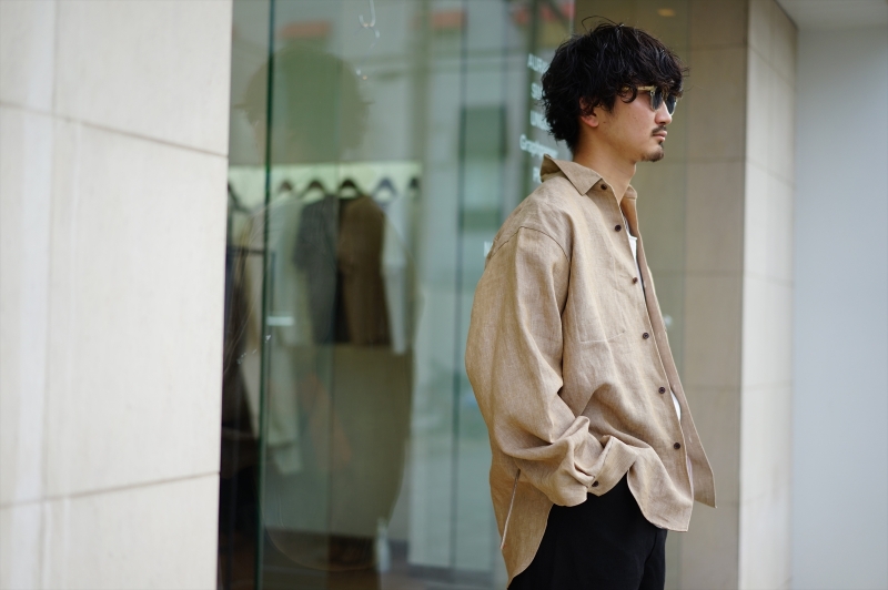 暑い時期にも重宝するリネン素材。SUNSEA(サンシー)の新作、BANGLADESH
