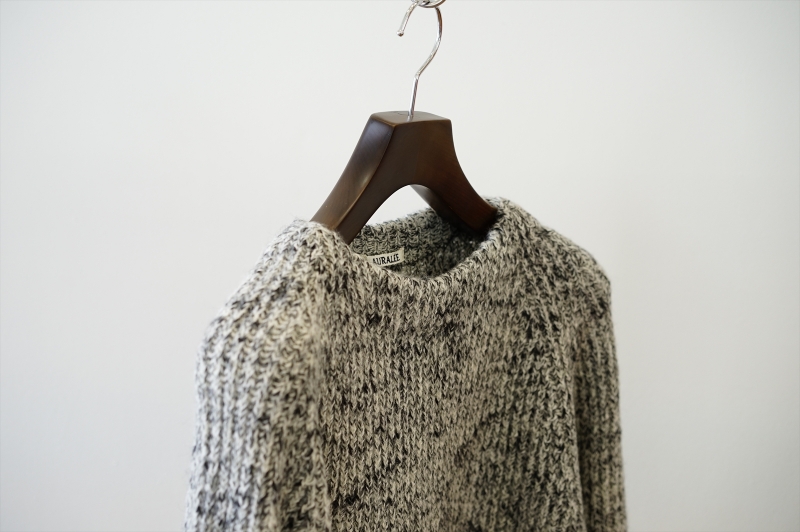AURALEE(オーラリー)22AW Collectionの新作、Wool Baby Alpaca Mix Rib 
