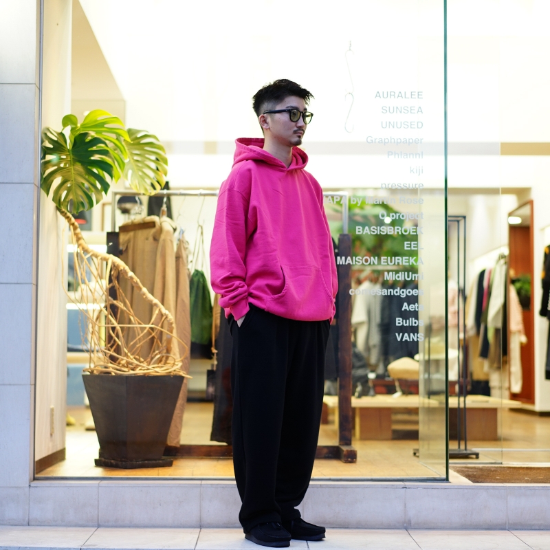 UNUSED(アンユーズド)22AW Collectionの新作、Sweat Hoodie(US2289