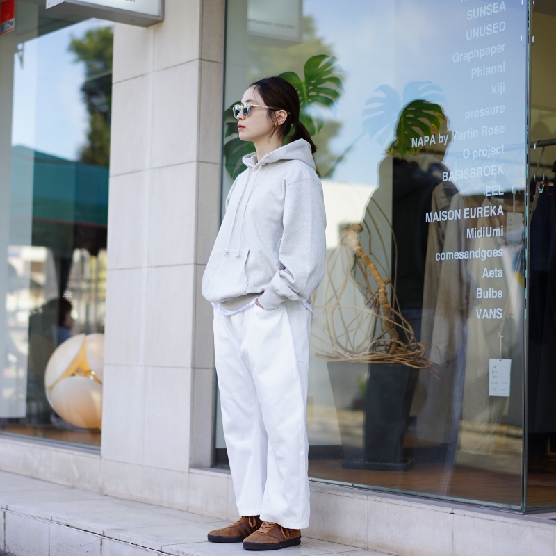 オーラリー HIGH COUNT HEAVY SWEAT 2023 定価2.8万 AURALEE / オーラリー | HIGH COUNT HEAVY SWEAT P/O (レディース