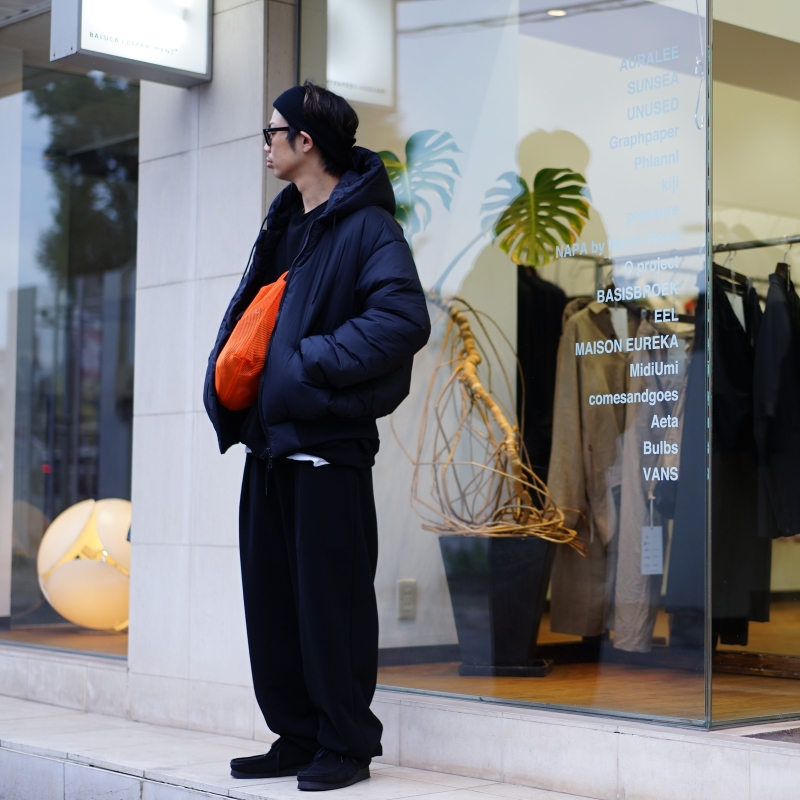 UNUSED(アンユーズド)22AW Collectionの新作、Hooded Padding UNUSED(アンユーズド)22AW Collectionの新作、Hooded Padding